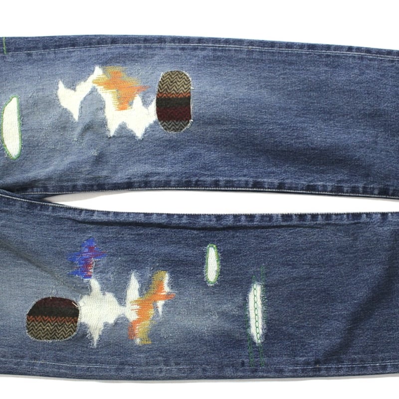 百花繚乱 DENIM PANTS