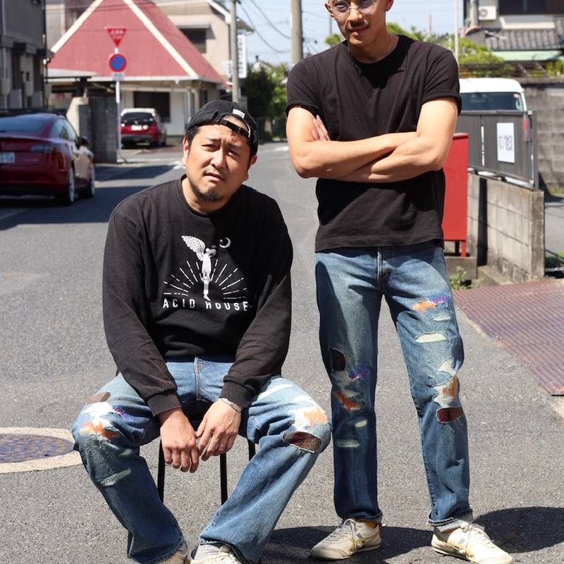 百花繚乱 DENIM PANTS