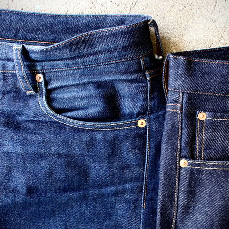STRAIGHT JEANS  ジップフライ #ZX003