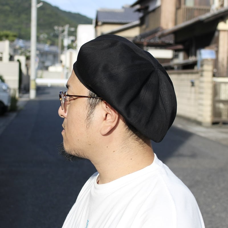 DENIM BERET BIG SIZE | ACID HOUSE