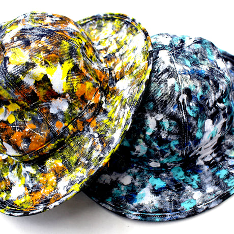OCEAN MIRROR DENIM HAT