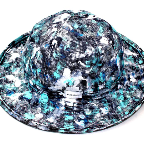 OCEAN MIRROR DENIM HAT