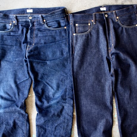 STRAIGHT JEANS  ジップフライ #ZX003