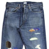 "百花繚乱 DENIM PANTS"