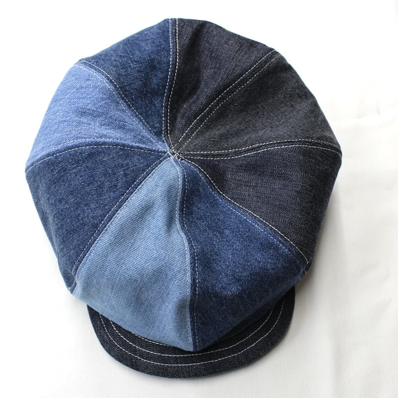 DENIM NEWS BOY CAP | ACID HOUSE