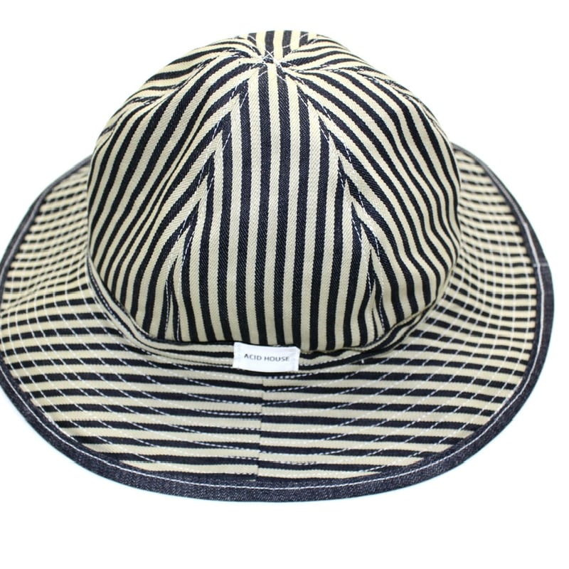 【完売品】ACID HOUSE 備南染工 デニムハット ヴィンテージ 備南染工株式会社 × ACID HOUSE 2025AW COLLECTION 