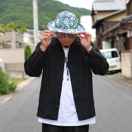 OCEAN MIRROR DENIM HAT