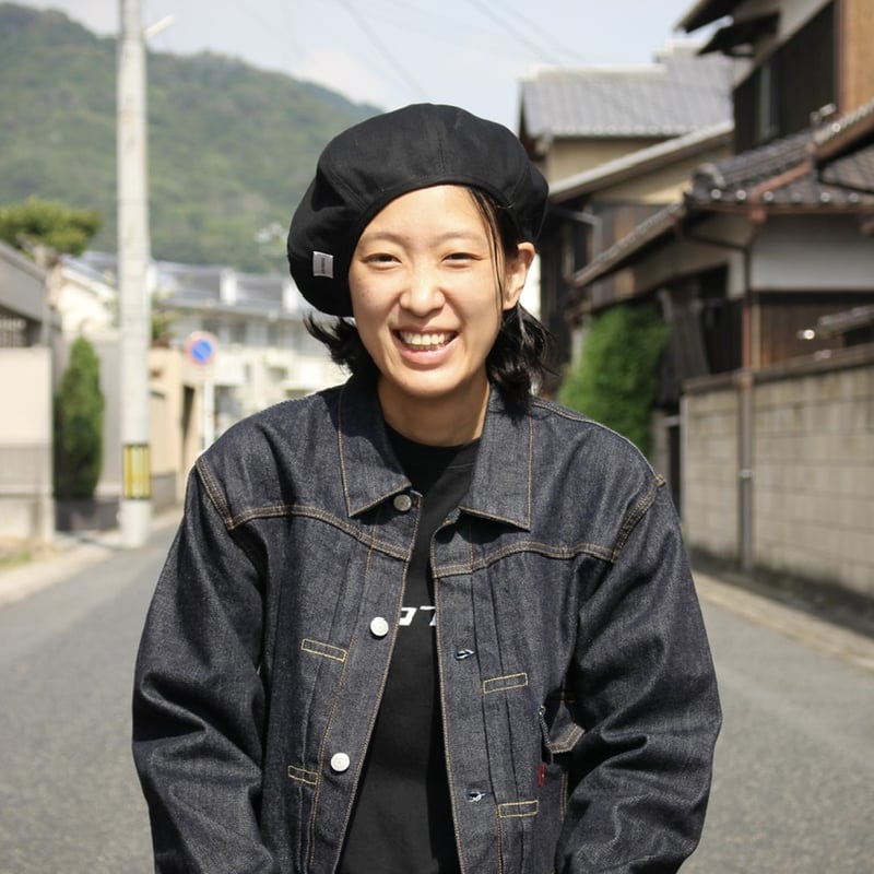 DENIM BERET BIG SIZE | ACID HOUSE
