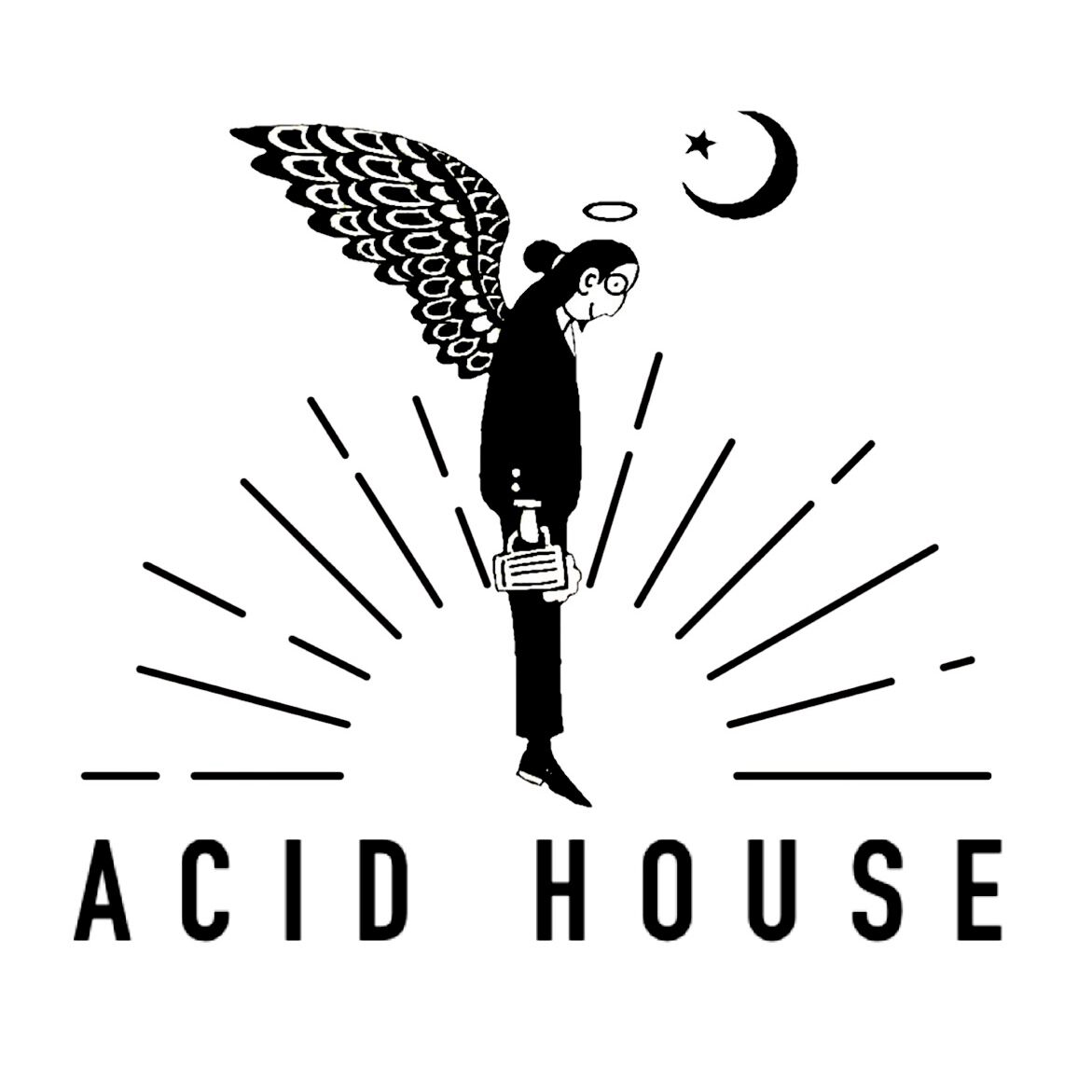 ACID HOUSE TAPERED JEANS #ZX001 ジップフライ | ACID H