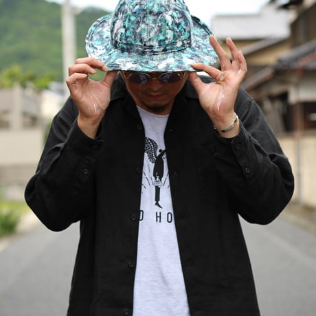 OCEAN MIRROR DENIM HAT