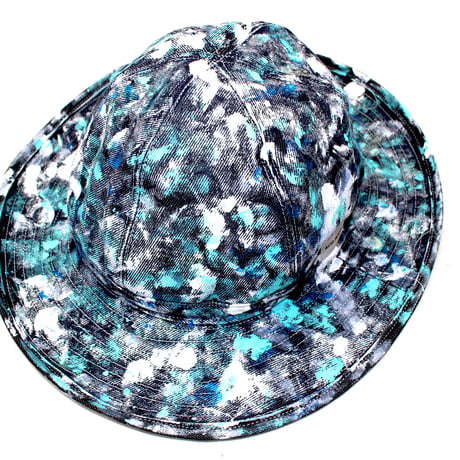 OCEAN MIRROR DENIM HAT