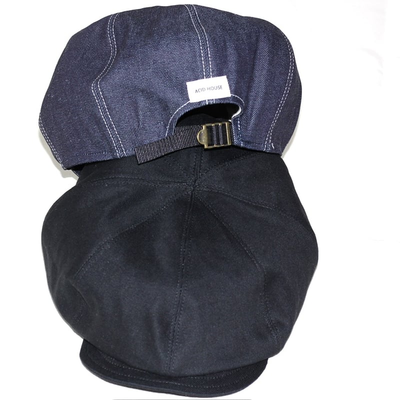 DENIM NEWS BOY CAP | ACID HOUSE