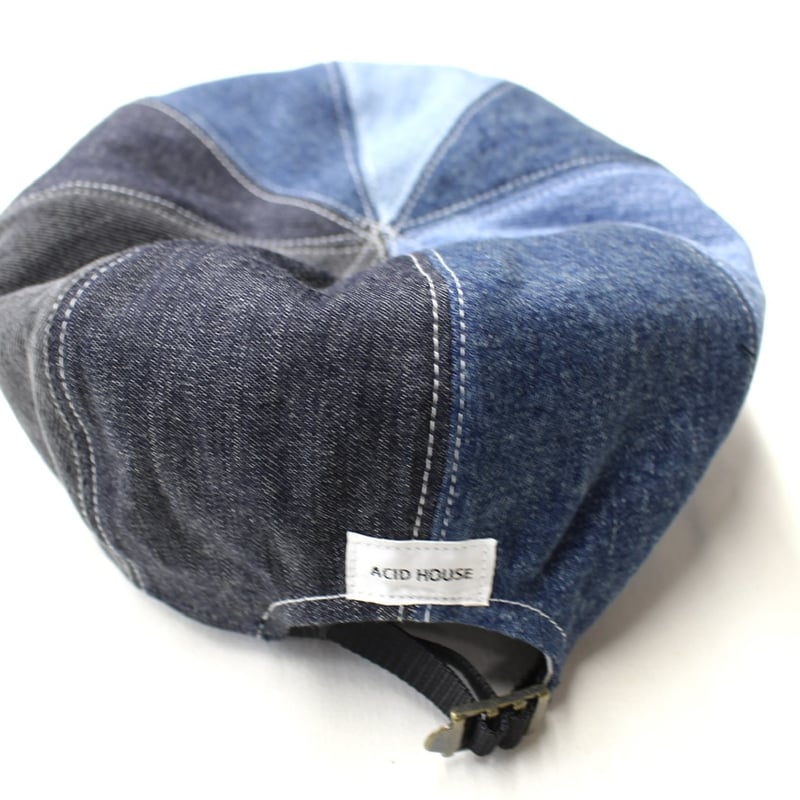 DENIM NEWS BOY CAP | ACID HOUSE