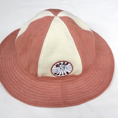 ２TONE DENIM HAT / INDIGO / PINK / RED