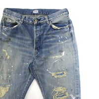 "天下統一 DENIM PANTS" INDIGO