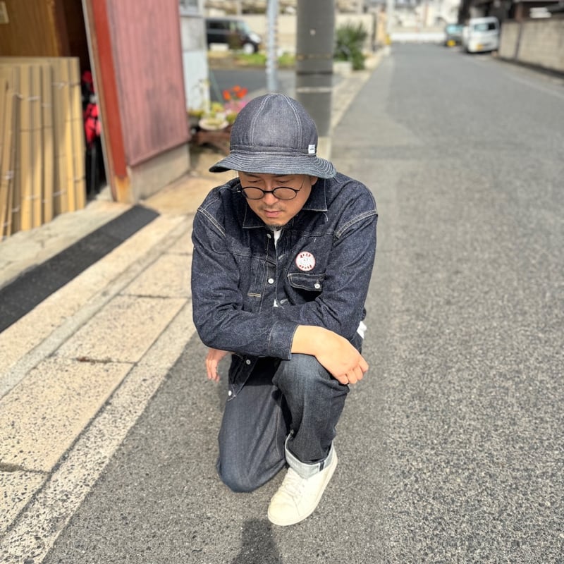 DENIM HAT / INDIGO / BLACK / GRAY / WHITE / IV