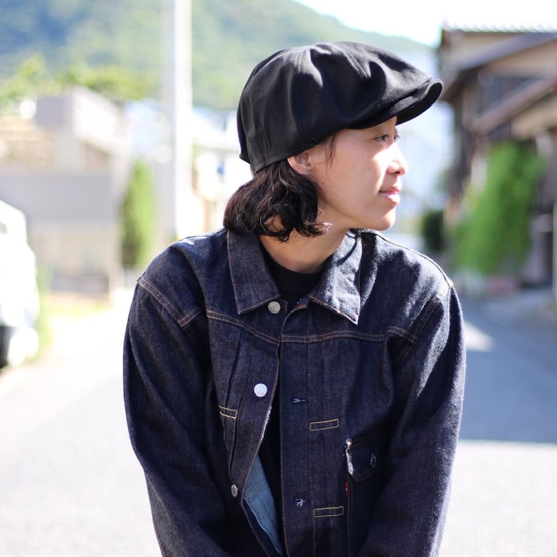DENIM NEWS BOY CAP | ACID HOUSE