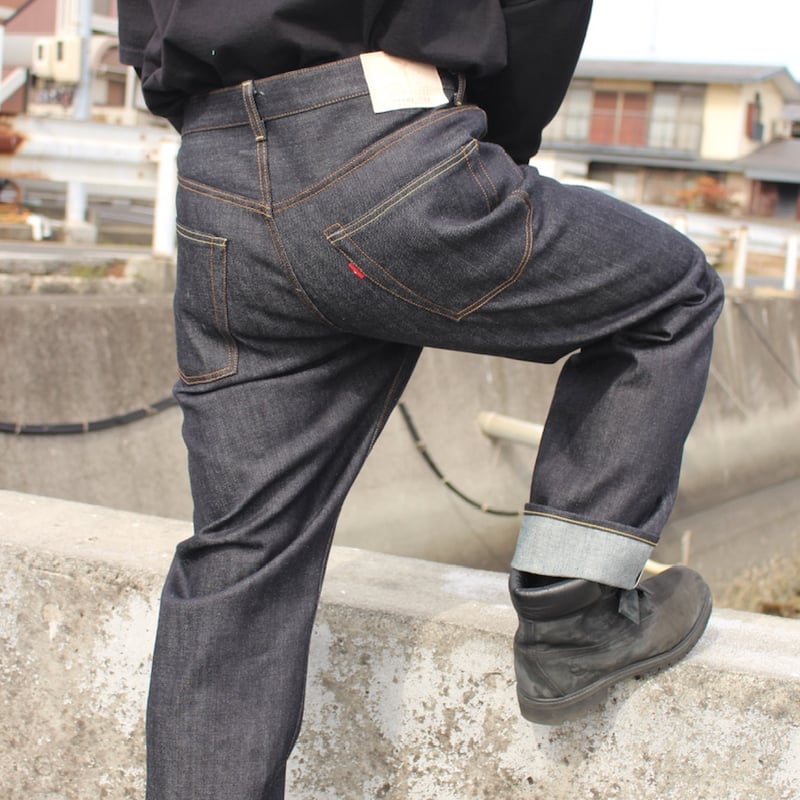 ACID HOUSE TAPERED JEANS #ZX001 ジップフライ | ACID H