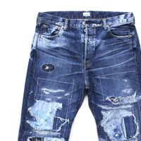 "藍羅武勇 DENIM PANTS"