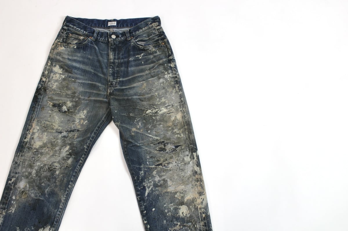 ACID HOUSE 備南肉屈 アシッドハウス デニム ACID HOUSE TAPERED JEANS