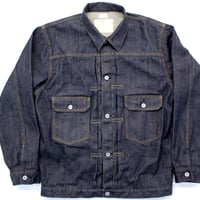 2026年10月発売予定　2ND TYPE DENIM JACKET 14oz selvage  "one wash indigo"