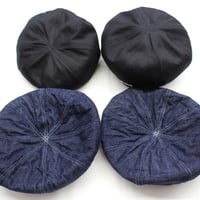 DENIM BERET BIG SIZE