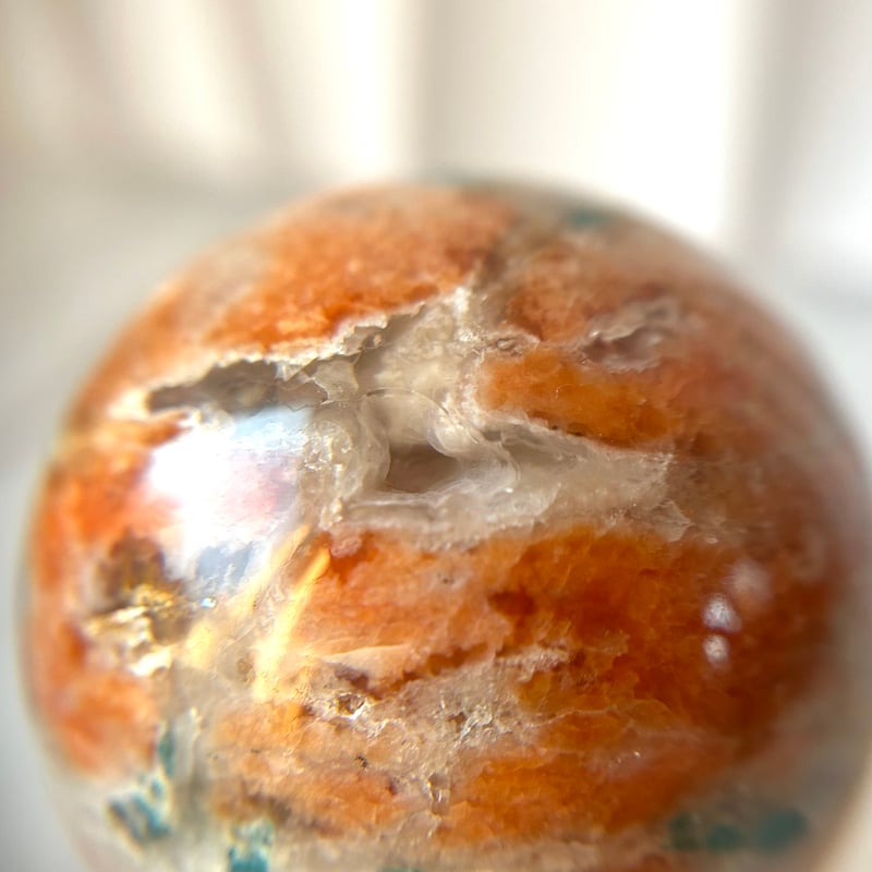 アパタイト・サンストーン共生◯Apatite with Sunstone◯天然石・鉱物