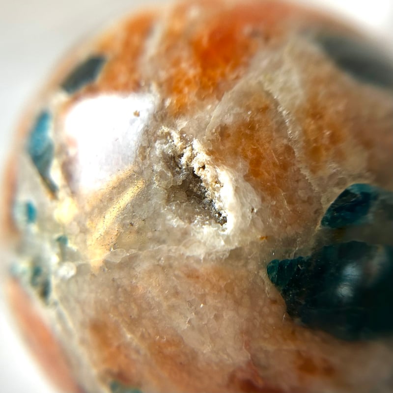 アパタイト・サンストーン共生◯Apatite with Sunstone◯天然石・鉱物