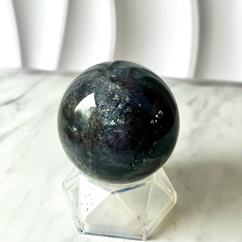 全方向ブラッドショット♡》アイオライト×サンストーン✰スフィア✰丸