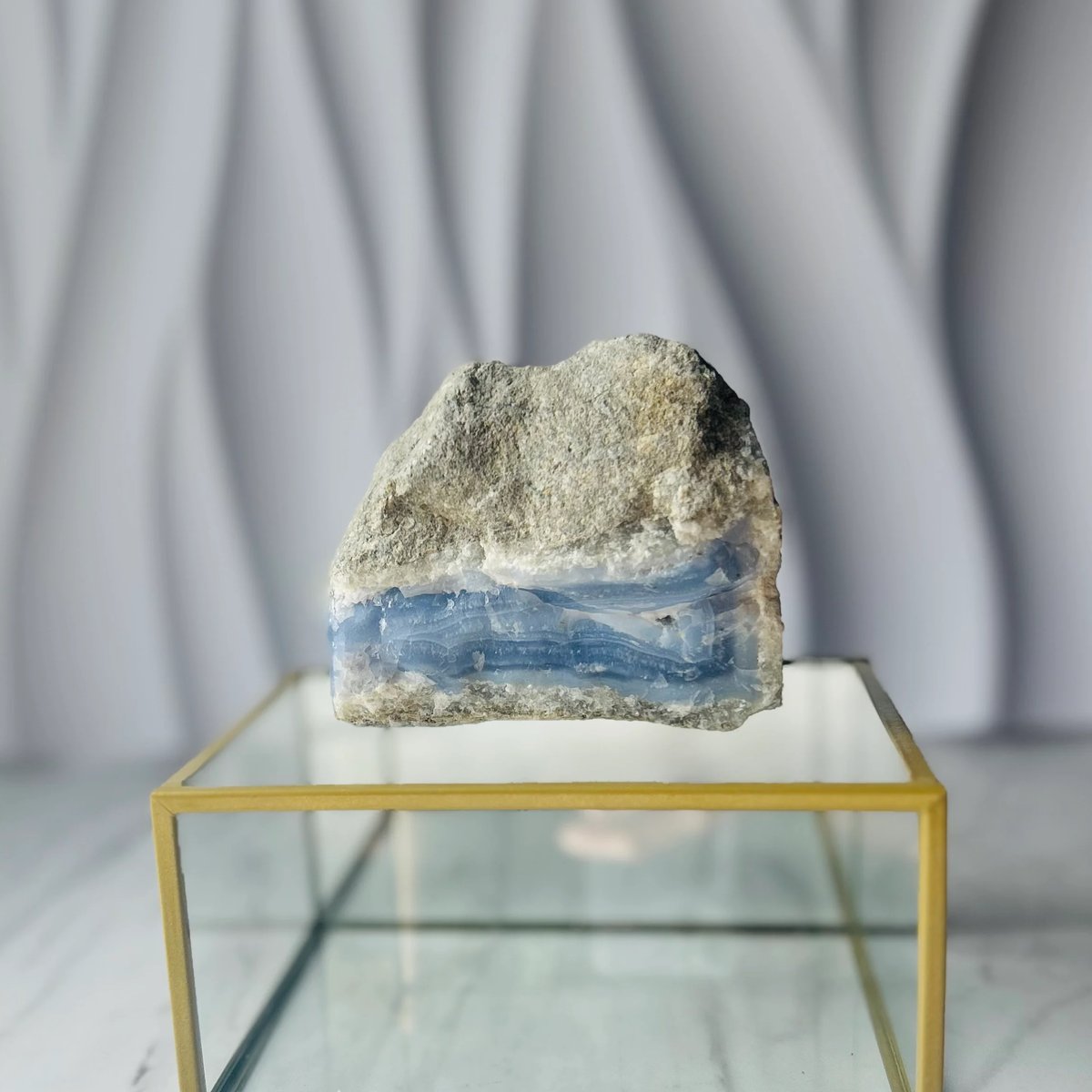 ブルーレース アゲート Blue Lace Agate 原石 鉱石 ブルーレースアゲート原石◯Blue Lace Agate◯天然石・鉱物