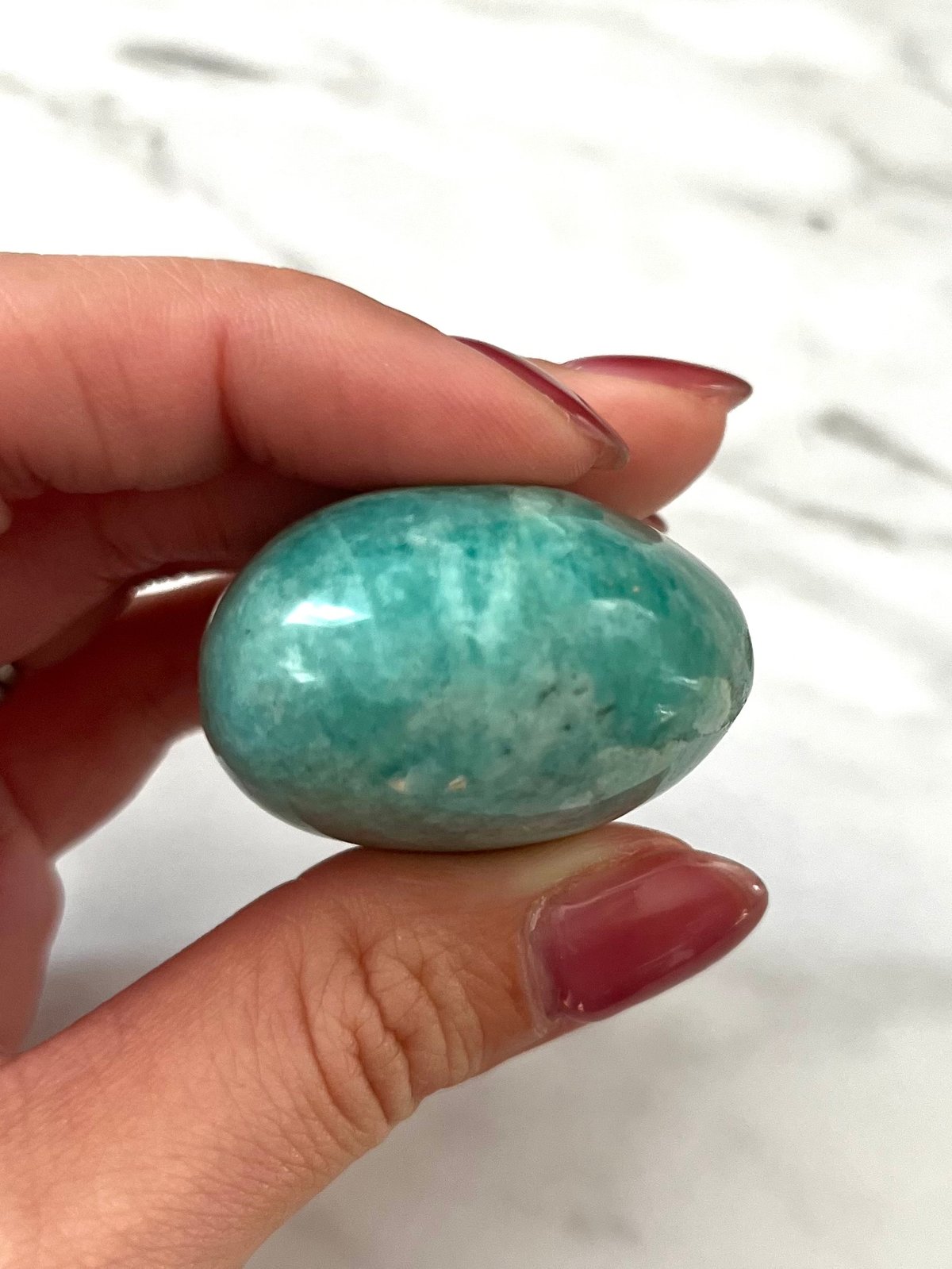 N122 / カスタムボールペン 天然石 アマゾナイト