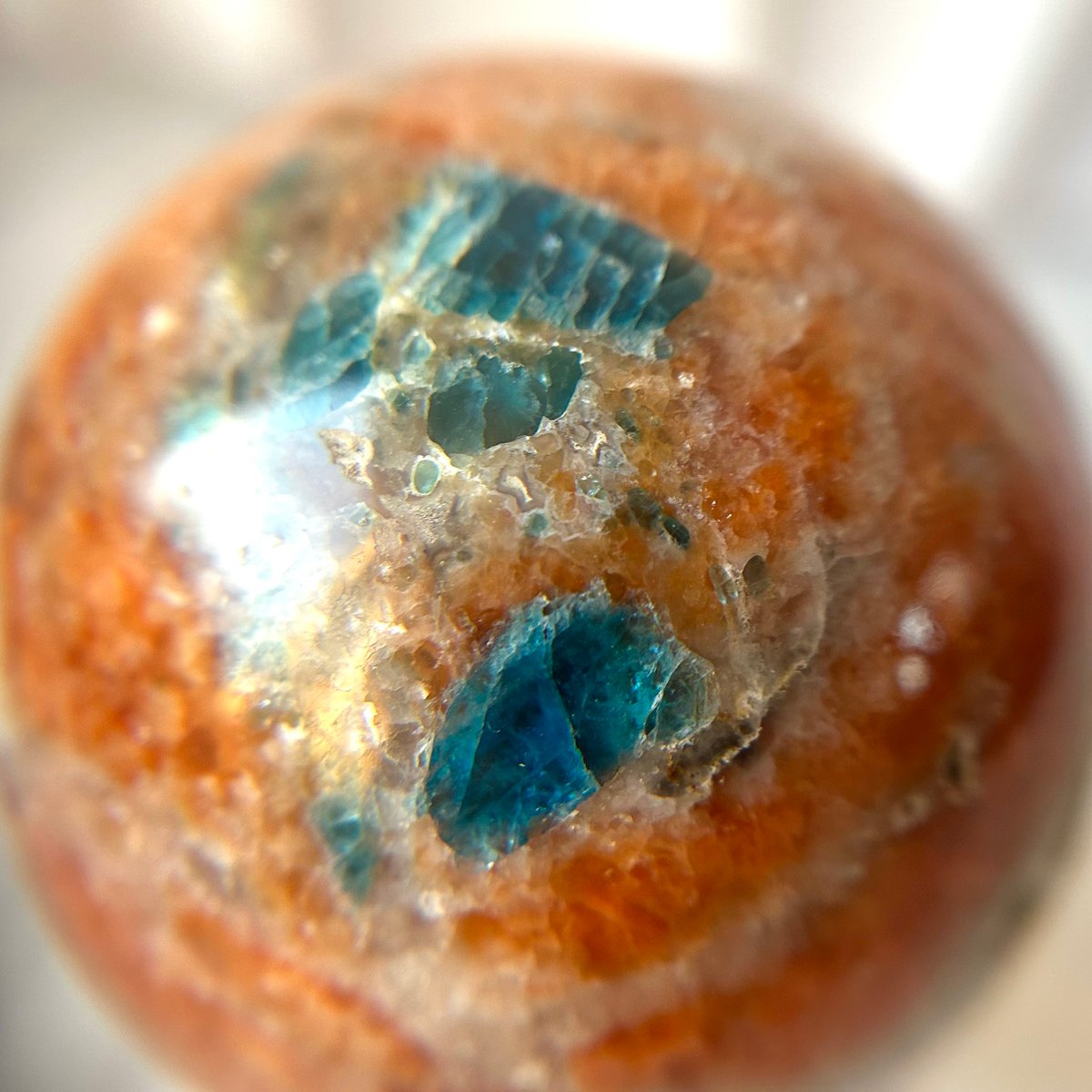 アパタイト・サンストーン共生◯Apatite with Sunstone◯天然石・鉱物