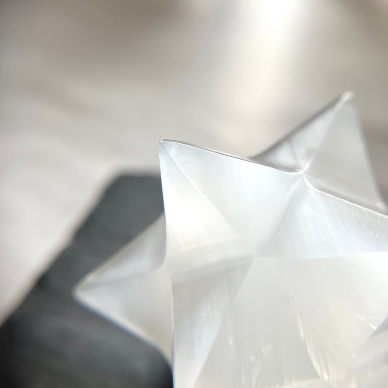 セレナイト・アステロイド・スーパーマカバ◯Selenite Merkaba セレナイト・アステロイド・スーパーマカバ◯Selenite Merkaba