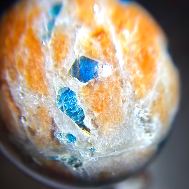 アパタイト・サンストーン共生◯Apatite with Sunstone◯天然石・鉱物