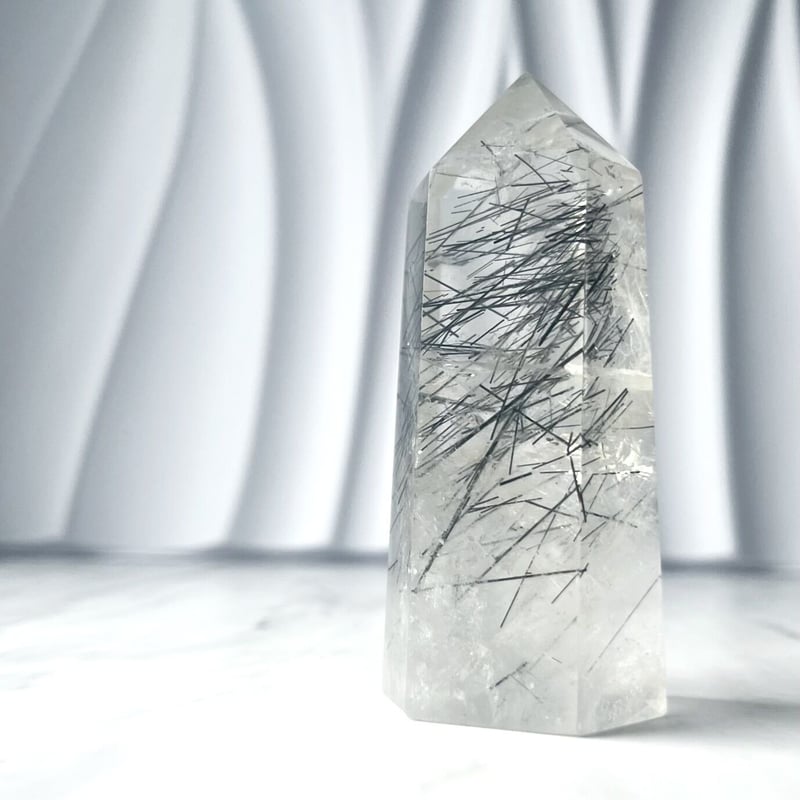 ブラックトルマリンインクォーツ◯black tourmaline in quartz