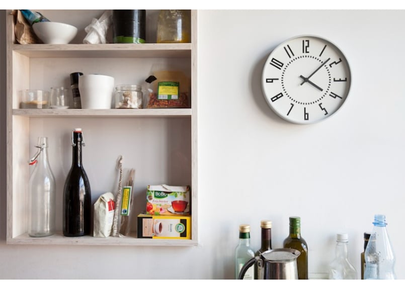 eki clock / グレー | lifeindex STORE