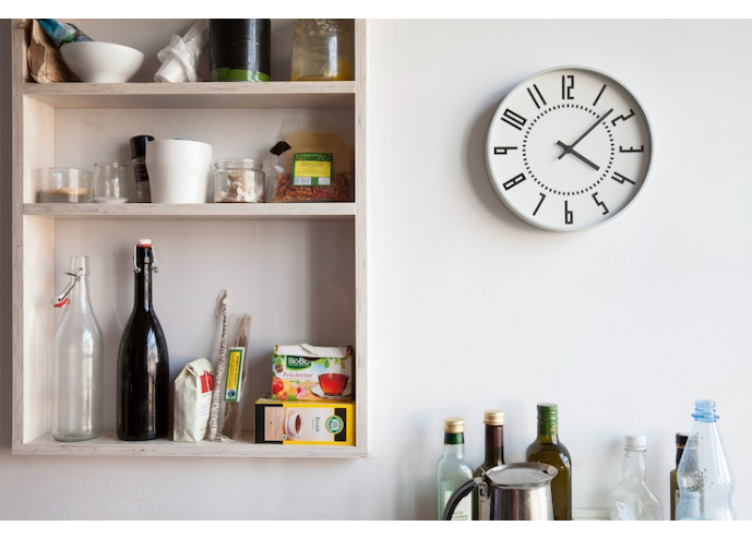 Lemnos eki wall clock グレー 箱付 eki clock / グレー | lifeindex STORE