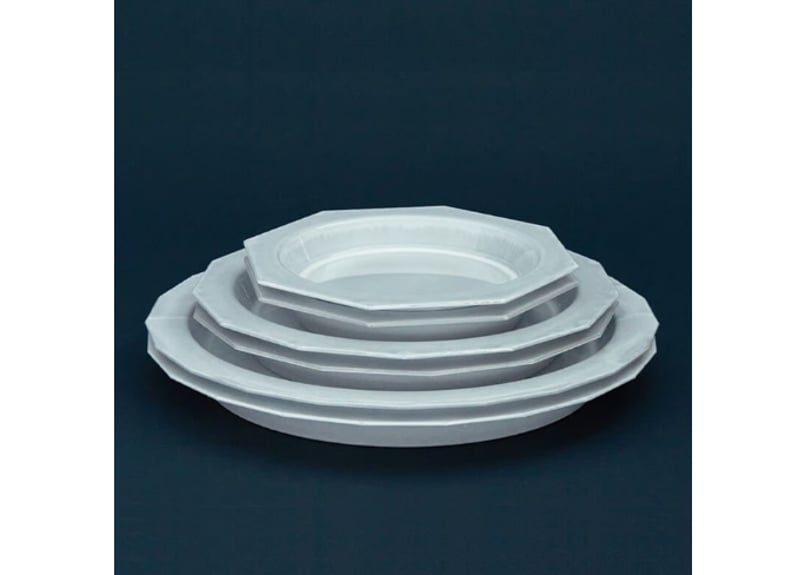 MUDDY まるで陶器。 / Dish Plate(ディッシュプレート) L | lifei