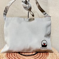 姫♡PICNIC刺繍　キャンバスサコッシュ