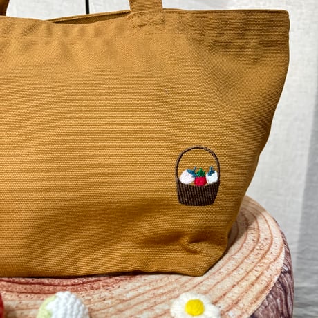 姫♡PICNIC刺繍ランチバッグ