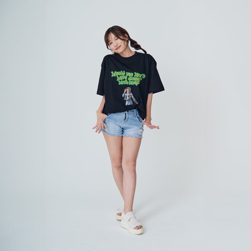 希少サイン入り　MINAMI RIO みなみりお 長袖Tシャツ 祝」今月卒業 希少サイン入り MINAMI RIO みなみりお 長袖Tシャツ