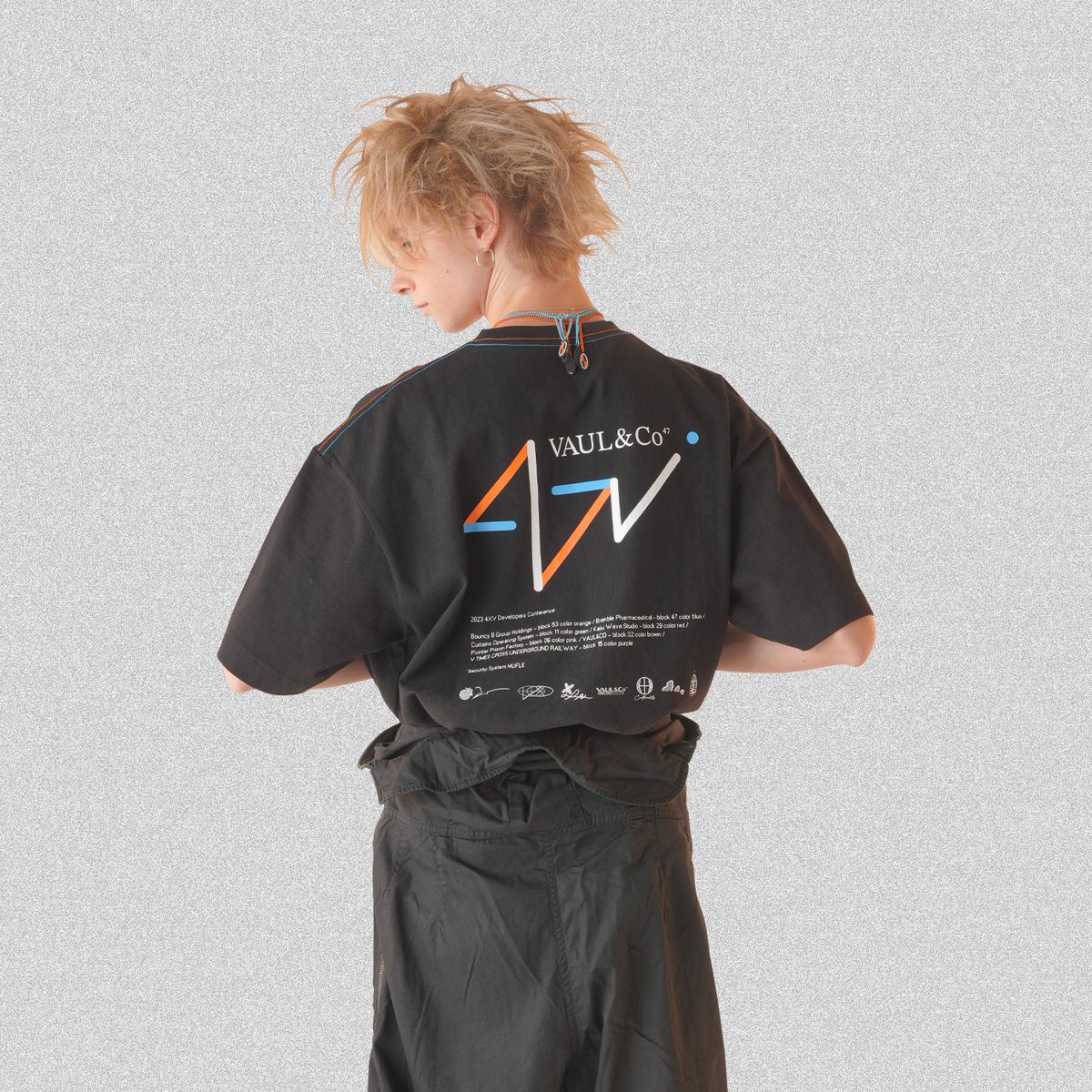 FILE_2024_1_X_VAUL&Co_T-SHIRT_BLACK | CODE47L