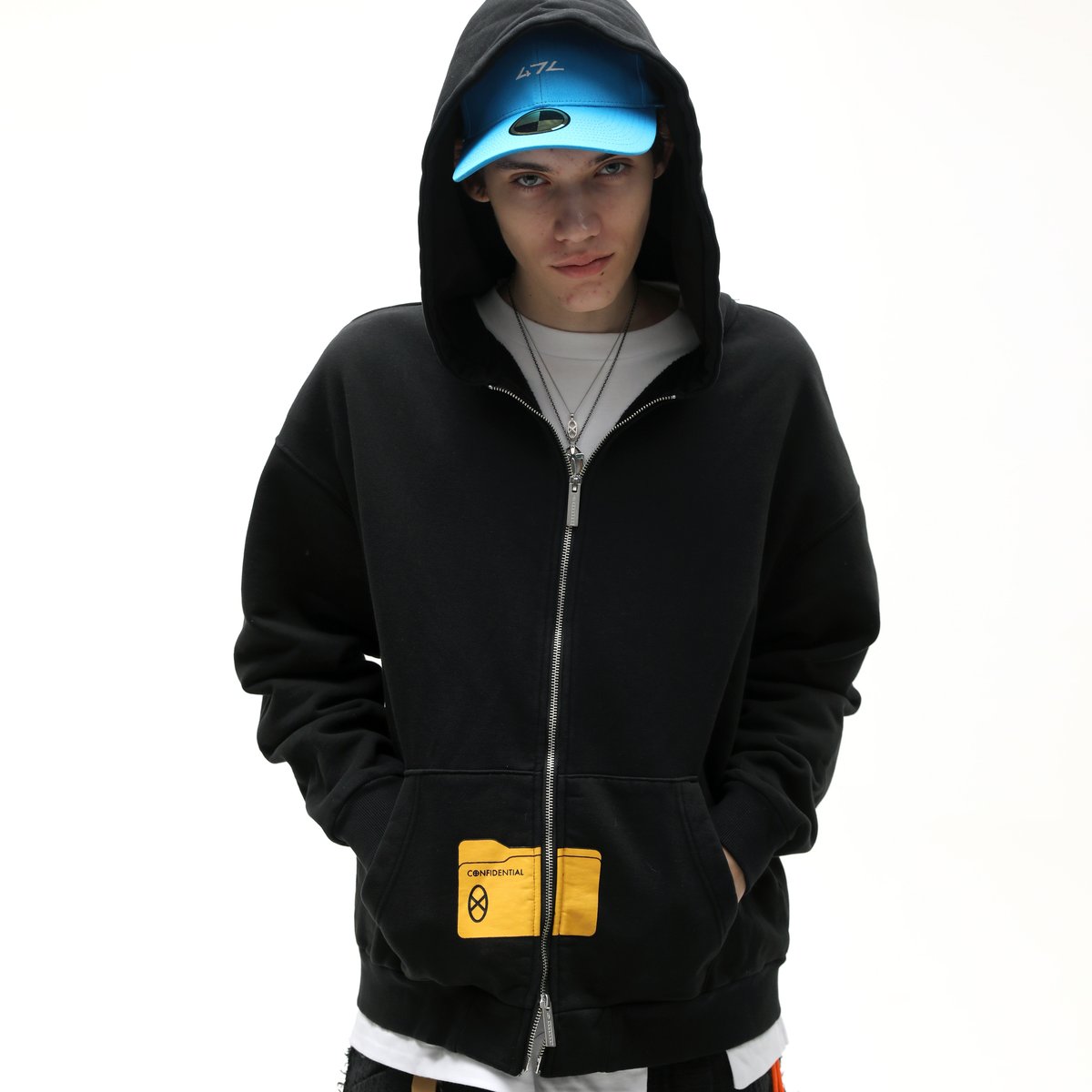 てゅぐい専用ページ FILE_2025_4_ZIP_FILE_HOODIE_BLACK | CODE47L