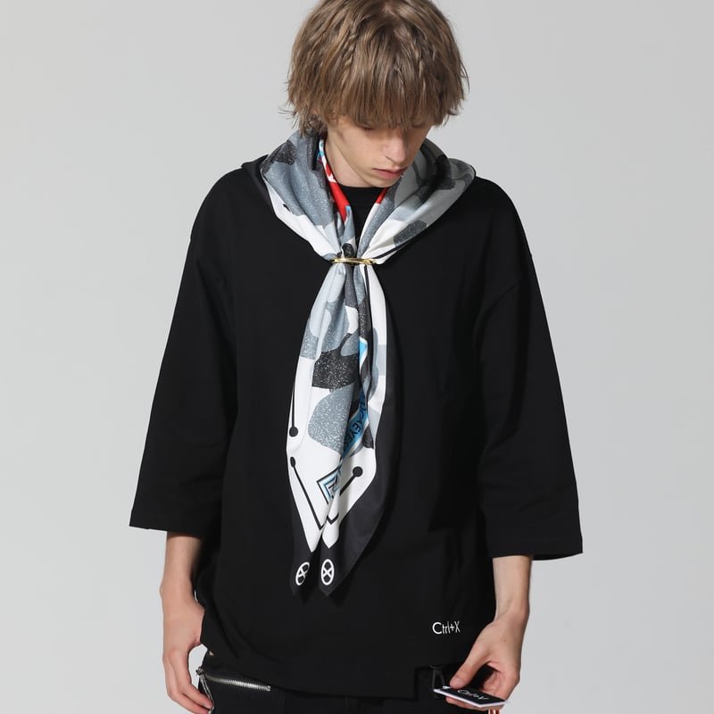 FILE_2025_2_CTRL+X_3/4_SLEEVE_TEE_BLACK | CODE47L