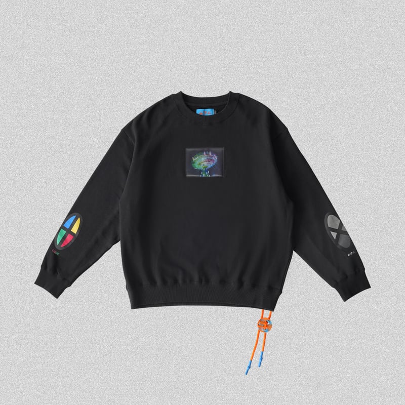 CODE 47l FILE_2024_1_X_踊り子_SWEAT_BLACK M FILE_2024_1_X_踊り子_SWEAT_BLACK | CODE47L