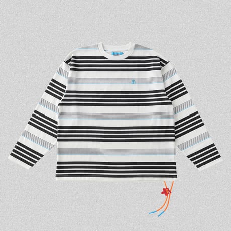 FILE_2025_3_BORDER_LONG_SLEEVE_T-SHIRT_WHT_BLK