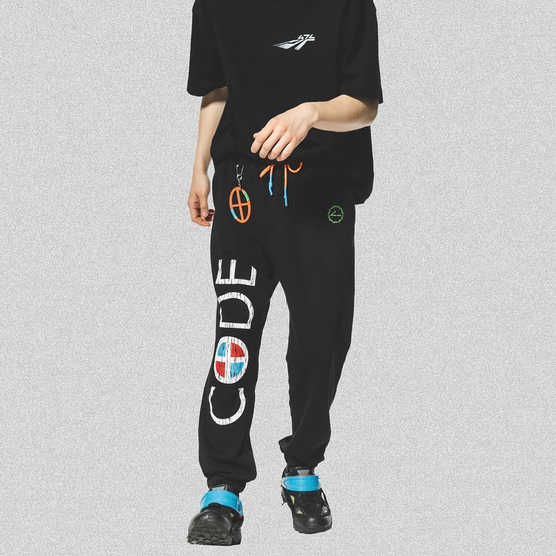 FILE_2023_1_LOGO_ SWEATPANTS_ BLACK | CODE47L