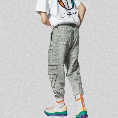 [LIMITED ITEM] FILE_2023_1_LOGO_ SWEATPANTS_ GRAY