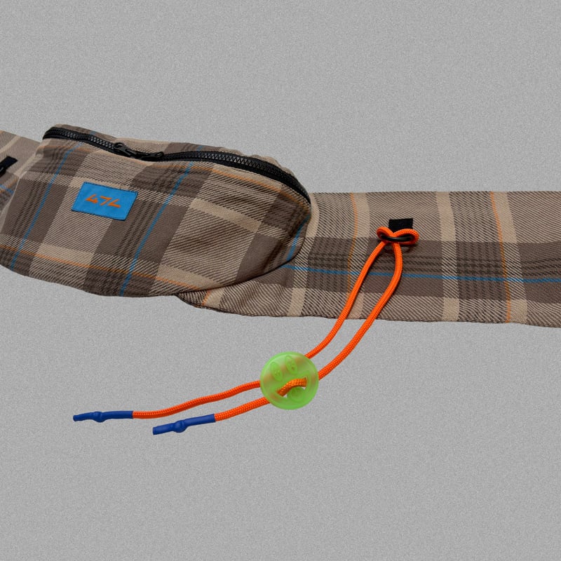 新品 code 47L チェック ボディバッグ FILE_2024_5_CHECK_BODYBAG | CODE47L