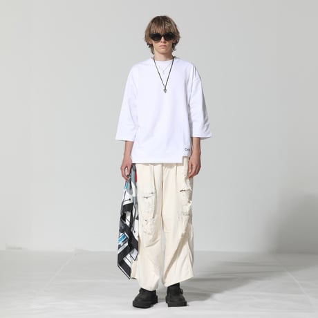 FILE_2025_2_CTRL+X_3/4_SLEEVE_TEE_WHITE